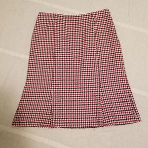 Talbots Houndstooth Skirt  - Size 14